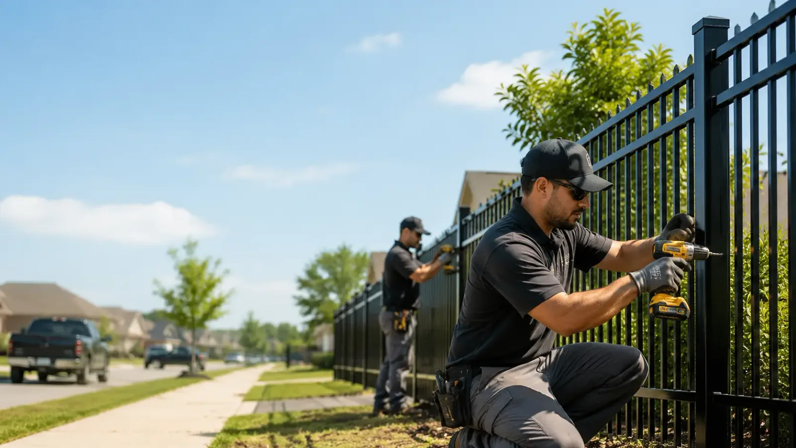 Metal Fence Installation in Byram, MS